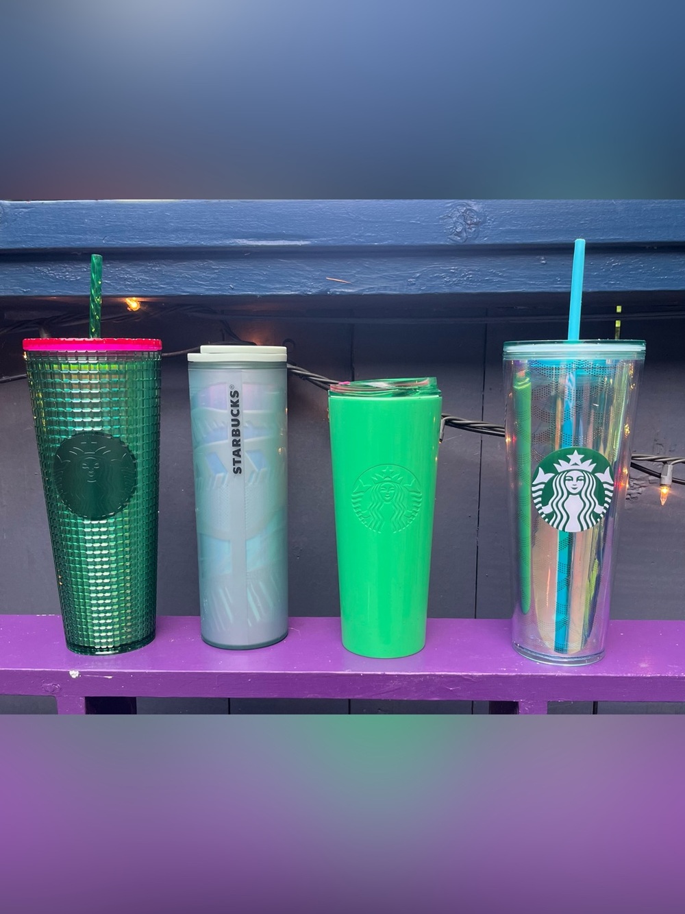 💚💚Starbucks RARE Green With Envy Collection – Bundle of 4 variety